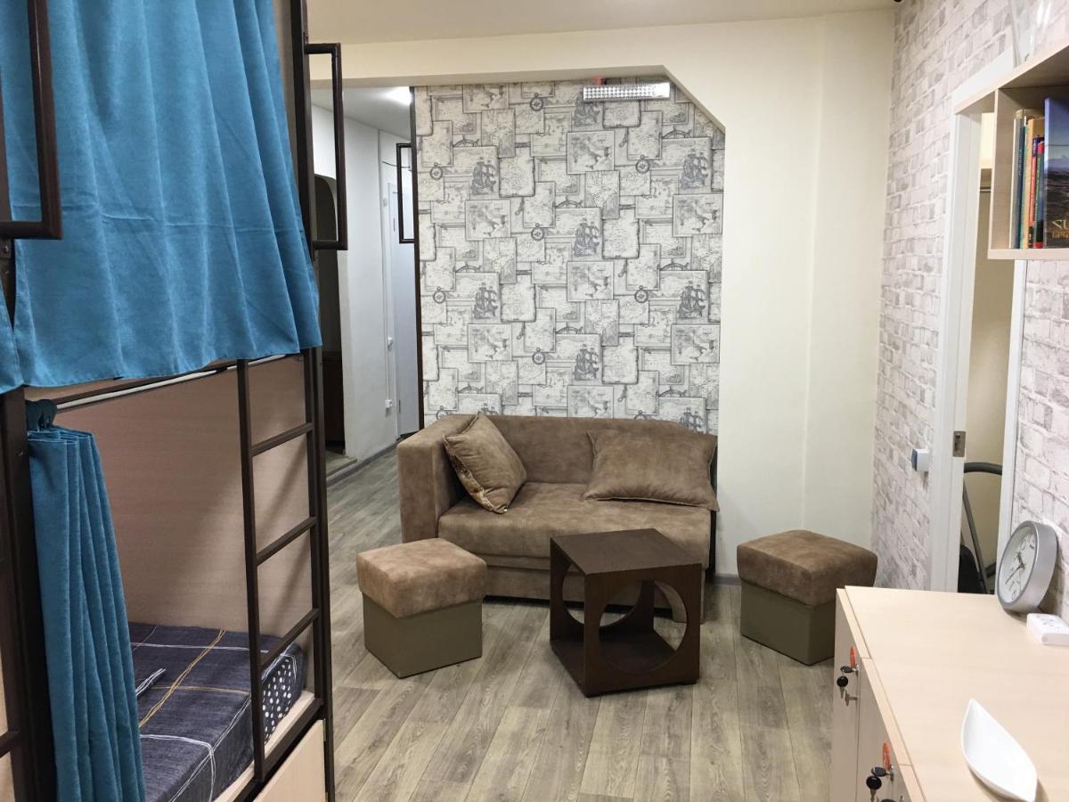 Bonvenon Capsule Hostel Jerevan Eksteriør bilde